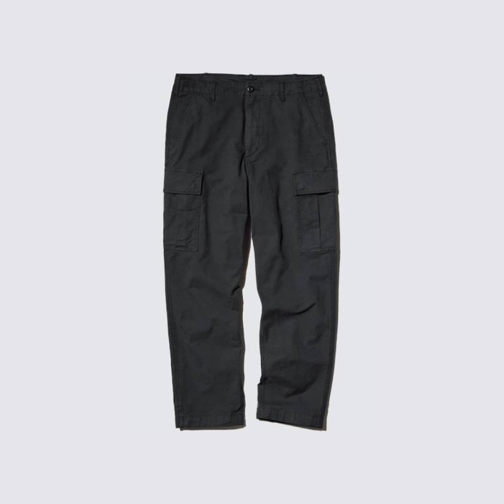 Men's Classic Black Cargo Pants